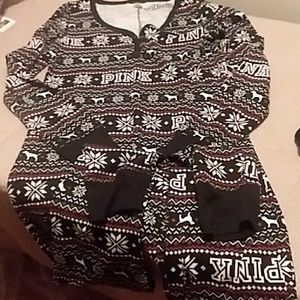 PINK ONSIE SNOWFLAKE PATTERN